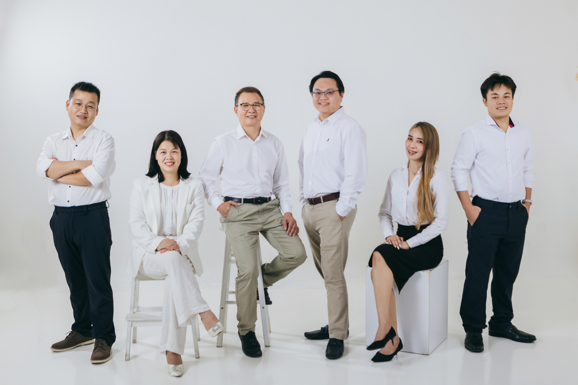 The Trikon Development team — Mr. Peng & Mr. Chong